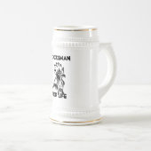 COCKSMAN BEER STEIN BIERPUL (Voorkant rechts)