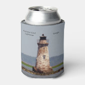 Cockspur Island Lighthouse kan koeler (Blikje Voorkant)