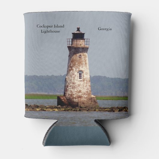 Cockspur Island Lighthouse kan koeler (Voorkant)