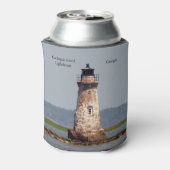 Cockspur Island Lighthouse kan koeler (Blikje Achterkant)