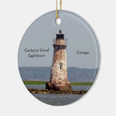 Cockspur Island Lighthouse ornament (Links)