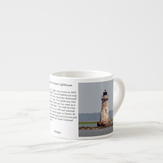 Cockspur Island Lighthouse Specialty Mok (Voorkant rechts)