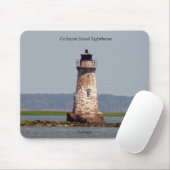 Cockspur Island Vuurtoren mousepad Muismat (Met muis)