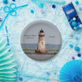 Cockspur Island Vuurtoren papier bord (Feest)