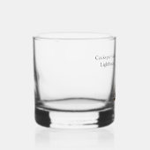 Cockspur Island vuurtoren rotsglas Whisky Glas (Rechts)