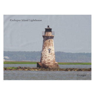 Cockspur Island Vuurtoren tafelkleed