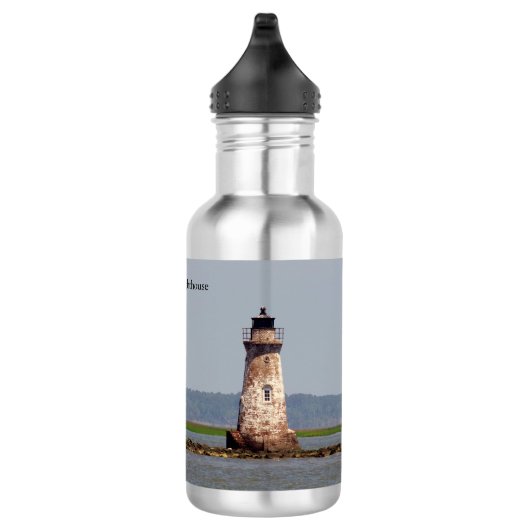 Cockspur Island Vuurtoren waterfles (Rechts)