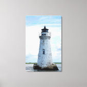 Cockspur Lichte achtergrond Canvas Afdruk (Voorkant)