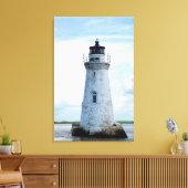 Cockspur Lichte achtergrond Canvas Afdruk (Insitu (Woonkamer))