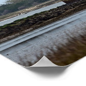 Cockspur Lighthouse Foto op een Poster (Hoek)