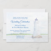 Cockspur Lighthouse Waterverf Weddenschap Kaart (Voorkant)