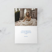 Cockspur Vuurtoren Waterverf Foto Bedankkaart (Binnen)