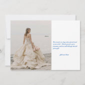 Cockspur Vuurtoren Waterverf Foto Dank u Bedankkaart (Achterkant)