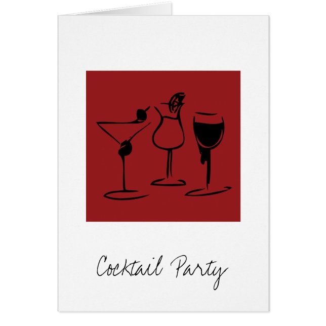cocktaienavond, Cocktail Party (Voorkant)