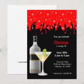 Cocktail * achtergrondkleur kiezen kaart (Voorkant / Achterkant)