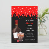 Cocktail * achtergrondkleur kiezen kaart (Staand voorkant)