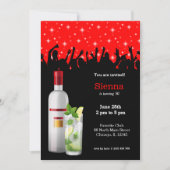 Cocktail * achtergrondkleur kiezen kaart (Voorkant)