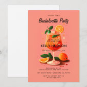 Cocktail Aperol Spritz Bachelorette Party Kaart (Voorkant / Achterkant)