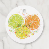 Cocktail Aperol Spritz Italiaans stijl Vrijgezelle Bedankjes Labels (Achterkant)