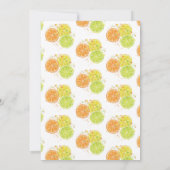 Cocktail Aperol Spritz Italiaans stijl Vrijgezelle Kaart (Achterkant)