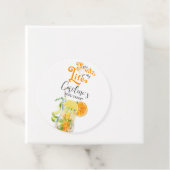 Cocktail Aperol Spritz Italiaanse stijl Bruidsfees Bedankjes Labels (In situ)