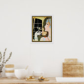 "Cocktail" Art Deco Afdrukken van M. Gerard 16x20 Poster (Keuken)