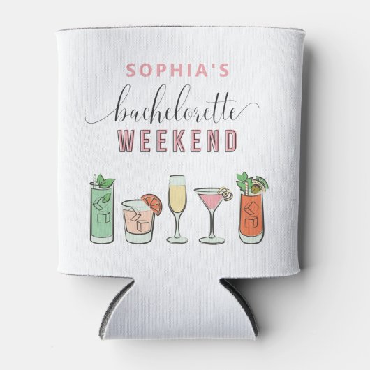  Cocktail Bachelorette Koelbox Blikjeskoeler (Voorkant)