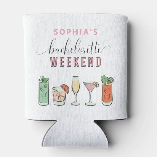 Cocktail Bachelorette Koelbox Blikjeskoeler (Achterkant)