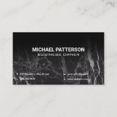 Cocktail Bar Logo Graphic | QR Code Visitekaartje (Achterkant)