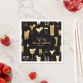 Cocktail bartender Professional | Elegant goud Servet (Insitu)