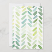 Cocktail Beach party zoet 16 Uitnodiging (Achterkant)