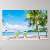Cocktail Beach Poster (Voorkant)