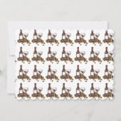 Cocktail bij het testen van wijn met glazen flesje kaart (Achterkant)