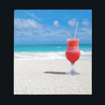 Cocktail bij het zee notitieblok<br><div class="desc">Blocnote</div>