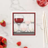 Cocktail bij wijngebit servet (Insitu)