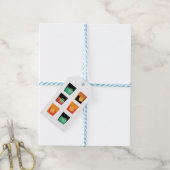 Cocktail/Bourbon-bril op witte Labels Cadeaulabel (Met Touw)