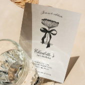 Cocktail & Bow 30e verjaardagsuitnodiging Kaart