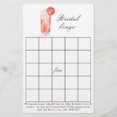 Cocktail - Bridal shower bingo game (Voorkant)