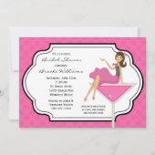 Cocktail Bridal Shower-uitnodiging Kaart (Voorkant)