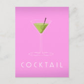 Cocktail Briefkaart (Voorkant)