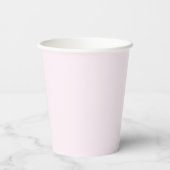 Cocktail Bruiloftsborrel Roze Papieren Bekers (Achterkant)