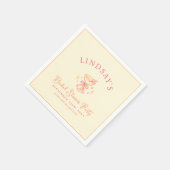 Cocktail Bruiloftsborrel Servet (Hoek)