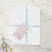 Cocktail Bruiloftsfeest Cadeaulabel (Met Touw)