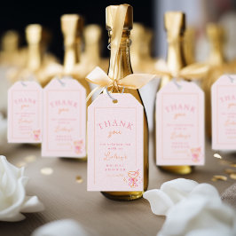Cocktail Bruiloftsfeest Cadeaulabel