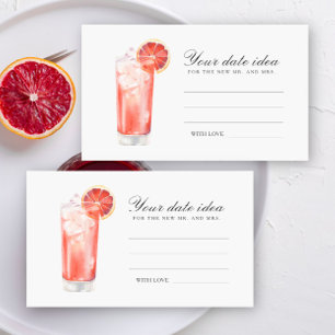 Cocktail Bruiloftsfeest - Uitgaansideeën voor een Informatiekaartje