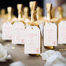 Cocktail Bruiloftsfeestje Cadeaulabel