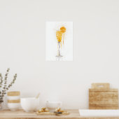 Cocktail Bucks Fizz Poster (Keuken)