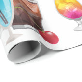 cocktail cadeaupapier (Rol Hoek)