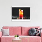 cocktail canvas afdruk (Insitu (Woonkamer))