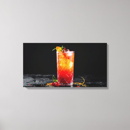 cocktail canvas afdruk (Voorkant)